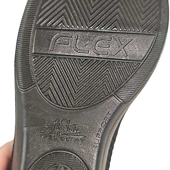 LifeStride Indy Loafers Effortless Black Slip On Comfort Flats Womens Size 8 NEW - Picture 8 of 12